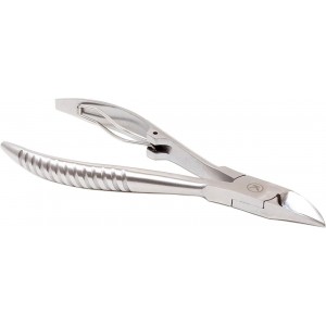 Kohm Ingrown Toenail Clippers | Super Control Cuticle Trimmer & Wide Jaws – Precision Stainless Steel Nail Nippers for Thick & Ingrown Nails | Podiatrist-Recommended Toe Nail Cutter
