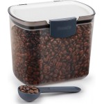 ProKeeper 1.5-Quart Coffee Storage Container with Scoop – Tinted, Airtight Plastic