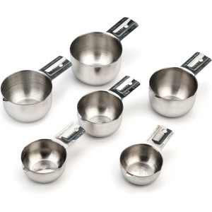 Stainless Steel Measuring Cups Set (6 Piece Set)