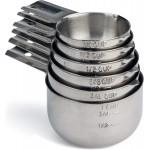 Stainless Steel Measuring Cups Set (6 Piece Set)