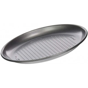 Cuisinart 4 Piece Pizza Pan Set, Mini, Steel Gray