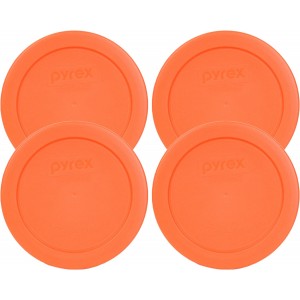 Pyrex 7200-PC Round 2 Cup Orange Storage...