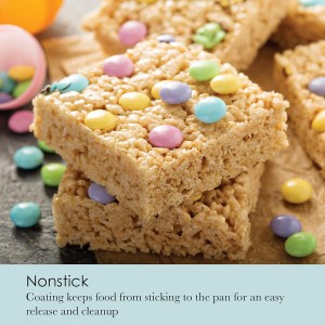 Chicago Metallic Professional Slice Solutions Brownie Pan, 9-Inch-by-13-Inch - , Dark Gray