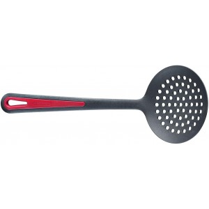 Westmark Germany Non-Stick Thermoplastic Skimmer, 12.7-inch (Red/Black)