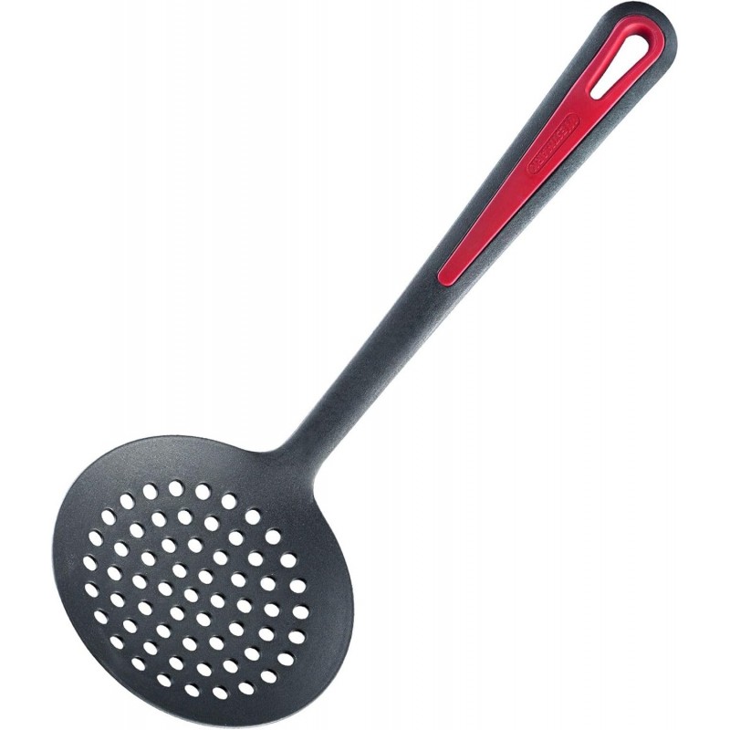 Westmark Germany Non-Stick Thermoplastic Skimmer, 12.7-inch (Red/Black)