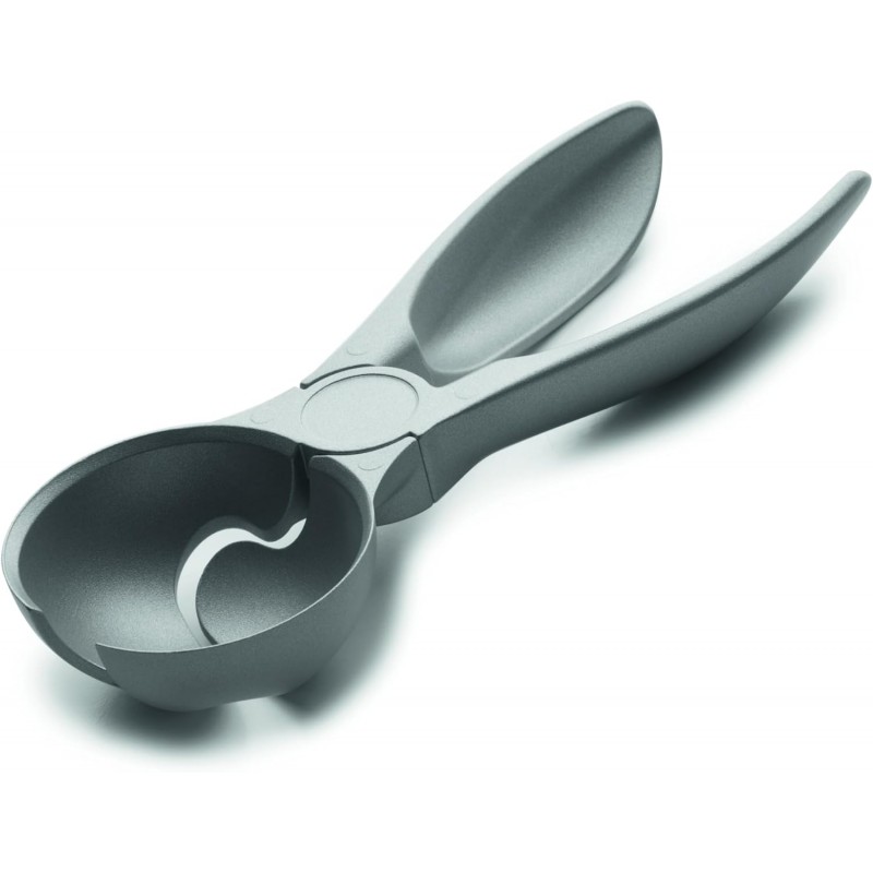 ibili Ice Cream Scoop Function 20 cm, Coated Metal, Silver, 20 x 5 x 5 cm