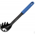 Chef Craft Basic Nylon Pasta/Spaghetti Fork, 11.5 inch, Blue/Black