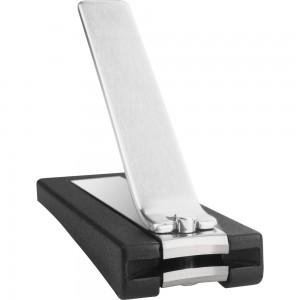 ZWILLING Nail Clipper (with Nail Catch Box, Strong Leverage for Finger- and toenails, Slightly Curved Cutting Edge), Premium, Black, 2.5 inch