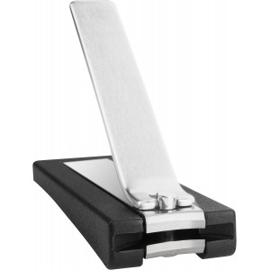 ZWILLING Nail Clipper (with Nail Catch Box, Strong Leverage for Finger- and toenails, Slightly Curved Cutting Edge), Premium, Black, 2.5 inch