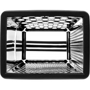 Spring Chef Professional Large Parmesan Cheese Grater, Stainless Steel Metal Box Grater with Handle, 4 Sided Handheld Kitchen Food Shredder for Cheese, Carrot, Veggie, Ginger, Potato - Dishwasher Safe