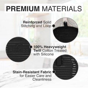 All-Clad Premium Pot Holder & Hot Pad: Heat Resistant to 500 Degrees - 100% Cotton, 10