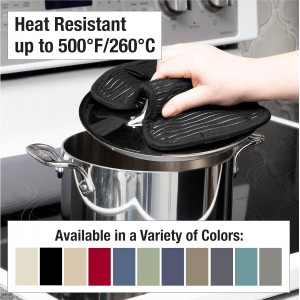 All-Clad Premium Pot Holder & Hot Pad: Heat Resistant to 500 Degrees - 100% Cotton, 10