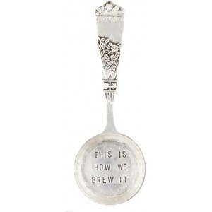 Mud Pie Brew it Coffee Scoop, Silver