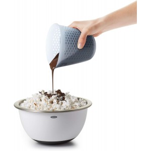 OXO Good Grips 2-Cup Squeeze & Pour Silicone Measuring Cup with Stay-Cool Pattern