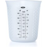 OXO Good Grips 2-Cup Squeeze & Pour Silicone Measuring Cup with Stay-Cool Pattern