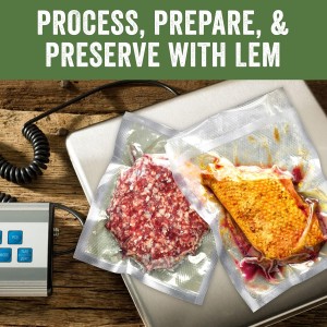 LEM Products 330 lb. Stainless Steel Digital Scale, Silver