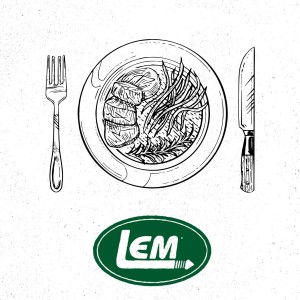 LEM Products 330 lb. Stainless Steel Digital Scale, Silver