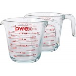 Pyrex -2 Prepware 2 Glass Measuring Cup