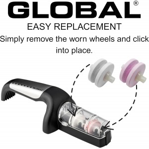 Global Stage 2 Sharpener-Black