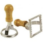 Set of 2 Ravioli Stamps – 1 Round Stamp, 1 Square Stamp