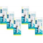 Trim Deluxe Fingernail Clipper with Nail File – Durable Stainless Steel Nail Cutter for Precise Trimming, (Pack of 6)