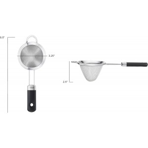 OXO Fine Mesh Cocktail Strainer, Stainless Steel
