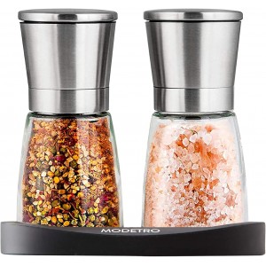 Salt and Pepper Shakers Set Adjustable C...