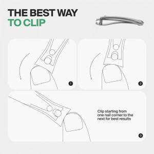 GERMANIKURE Professional Small Nail Clipper (6 cm) - FINOX Surgical Stainless Steel Manicure and Pedicure Tools in Leather Case- Ethically Made in Solingen Germany - 4711 - Travel Size Nail Care