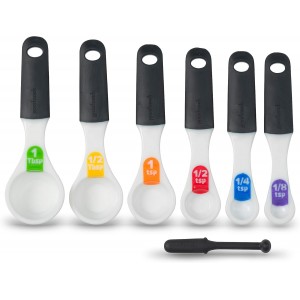 GoodCook Touch 6-Piece Measuring Spoon Set