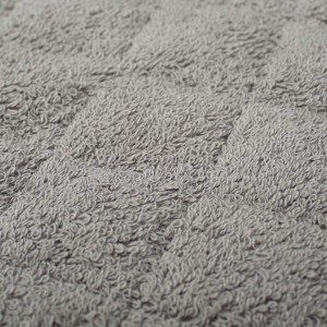 100% Cotton Kitchen Everyday Basic Terry Pot Holder Heat Resistant Coaster Potholder for Cooking and Baking Set of 5 Grey