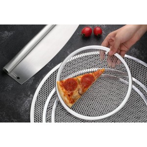 New Star Foodservice 43341 18/8 Stainless Steel Pizza Cutter, 13.75