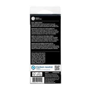 Tweezerman Dual Sided Pushy, Purple