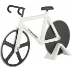 Bicycle Pizza Cutter - TOUR de PIZZA Cutter with Display Stand - White Elephant Gifts, Kitchen Gagdets, Funny Gift Ideas