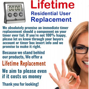 Elegant Digital Kitchen Timer, Stainless Steel Model eT-78, Displays 0-99 Min. or 0-99 Hr., Super Strong Magnet, Volume Switch for Mute/Soft/Loud Alarm, Auto Shut Off, Auto Memory by eTradewinds