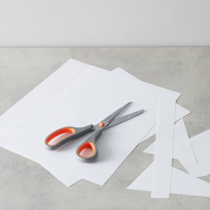 Amazon Basics Multipurpose Stainless Steel Scissors for Office, Crafts, Right/Left Handed, Comfort Grip, PVD Coated, 3-Pack, Multicolor