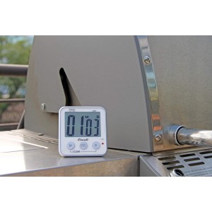 Escali Extra Large Display Digital Kitchen Timer with Clock Mode, Recall Timer Magnetic Back