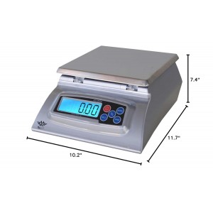 My Weigh KD-8000 Digital Food Scale, Stainless Steel, Silver