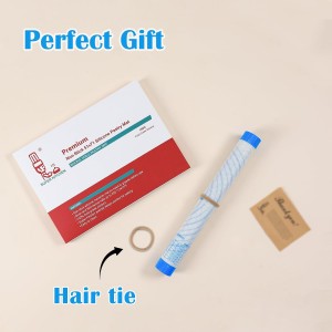 Nonstick Silicone Pastry Mat Extra Large with Measurements 28''By 20'' for Silicone Baking Mat, Counter, Dough Rolling,Fondant/Pie Crust By Folksy Super Kitchen (20×28, Blue)