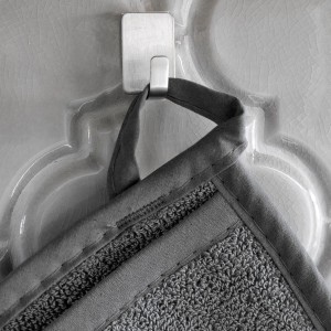 RITZ Terry Pocket Mitt & Hot Pad: Unparalleled Heat Resistant, Durable 100% Cotton – Ergonomically Designed for Optimal Grip – Easy-Care Machine Washable – 2-Pack, Graphite