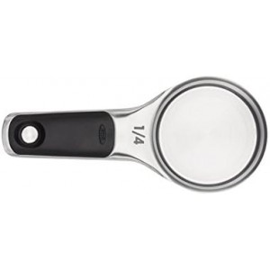 OXO Good Grips Stainless Steel Measuring Cups and Spoons 8-Piece Set, 4 Cups and 4 Spoons