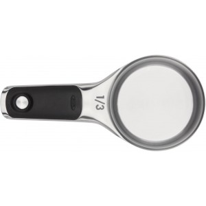 OXO Good Grips Stainless Steel Measuring Cups and Spoons 8-Piece Set, 4 Cups and 4 Spoons