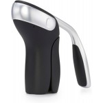 OXO Steel Vertical Lever Corkscrew with Removable Foil Cutter