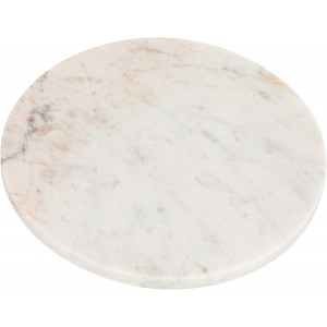Round White Marble Cutting Board
