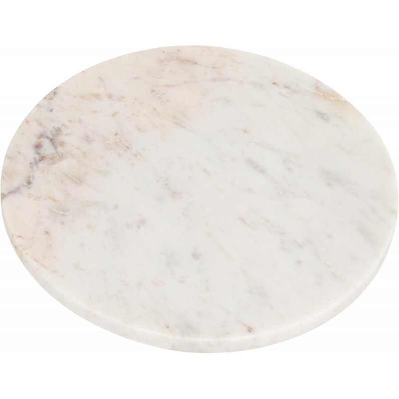 Round White Marble Cutting Board