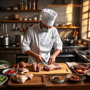 Prettyia Kitchen Shears, Take-Apart Heavy Duty Stainless Steel Multi Purpose Kitchen Scissors