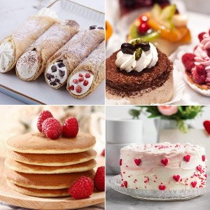 Acerich 2 Pack Danish Dough Whisk 13.5” Dough Whisk Stainless Steel Dutch Style Bread Whisk Wooden Handle Danish Whisk for Bread, Batter, Cake, Pastry