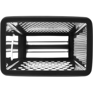 Spring Chef Professional Cheese Grater - Stainless Steel, XL Size, 4 Sides - Perfect Box Grater for Parmesan Cheese, Vegetables, Ginger - Dishwasher Safe - Black