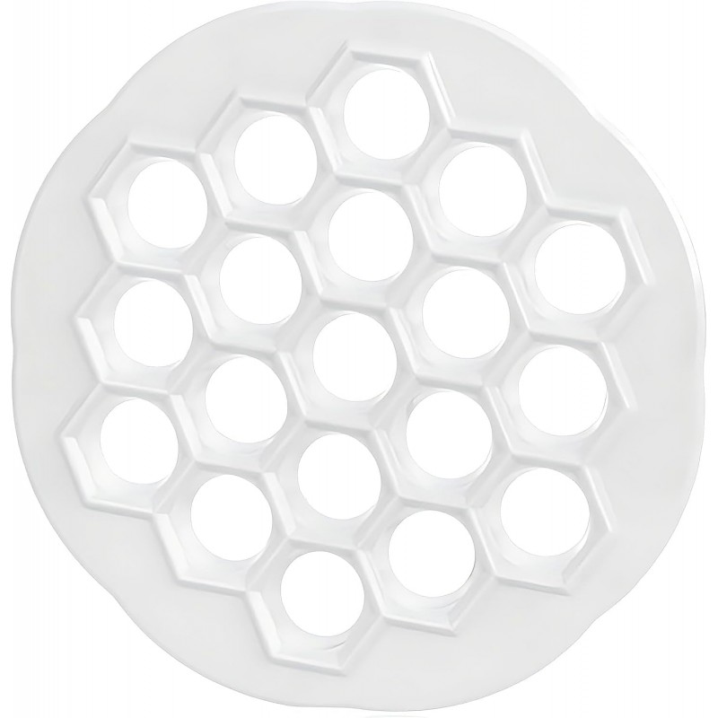 Dumpling & Ravioli Maker Mold - Create 19 Perfect Bite-Size Dumplings at Once, Dishwasher Safe ABS