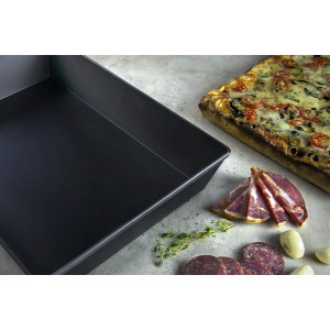 Lloyd Pans Detroit Style Pizza Pan 10 by 14 by 2.5 Inch -PSTK