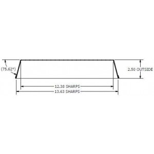 Lloyd Pans Detroit Style Pizza Pan 10 by 14 by 2.5 Inch -PSTK